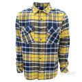 Chemise à plaid décontractée à flanelle épaisse vintage personnalisée